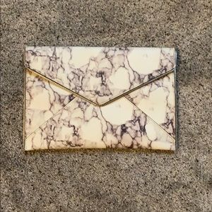 Marble Rebecca Minkoff envelop clutch